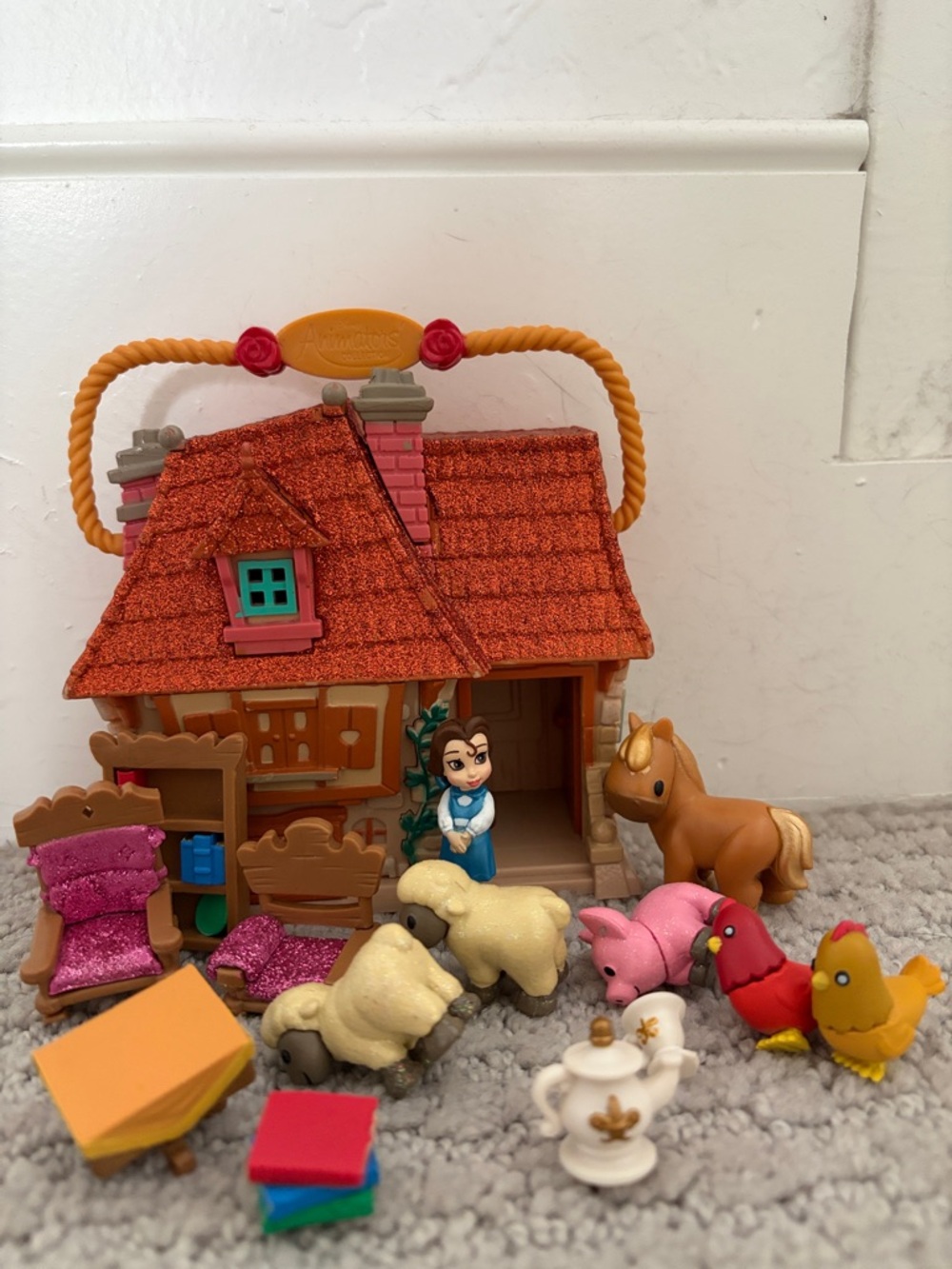 Disney Animators Collection Littles- Bell Cottage, Rapunzel Tower, Tinker Bell - Picture 6 of 7